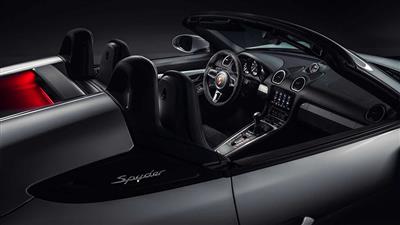 پورشه باکستر اسپایدر 718 با جعبه دنده دستی